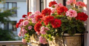Kiedy kwitną pelargonie? Poradnik uprawy i pielęgnacji na balkon