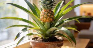 Jak rośnie ananas w doniczce: kompletny przewodnik po uprawie w domu