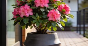 Rododendron w donicy: kompleksowy poradnik uprawy i pielęgnacji